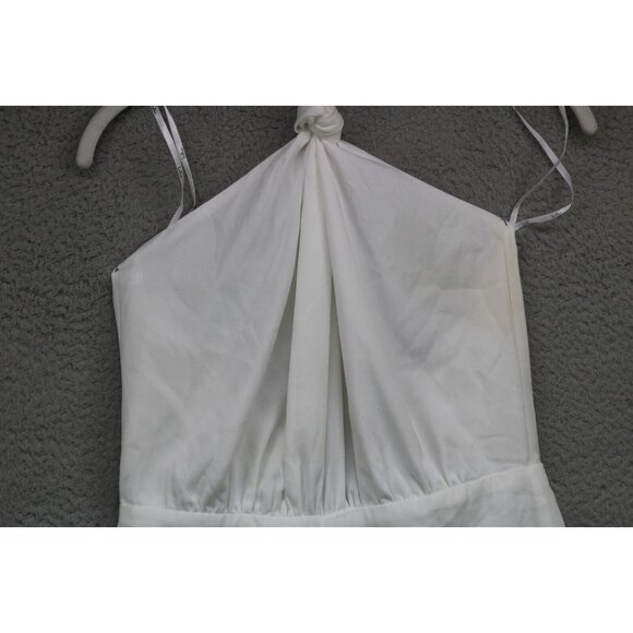 LuLu's White Halter Jumpsuit-Size Small-New w/Tags-Nice - Picture 4 of 13